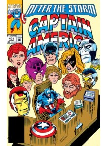 Комикс 1992-06 Captain America 401