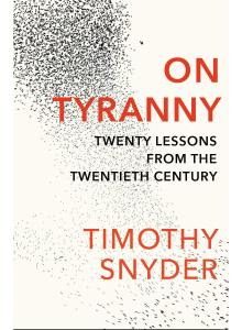 Тимъти Снайдър | За Тиранията на английски език