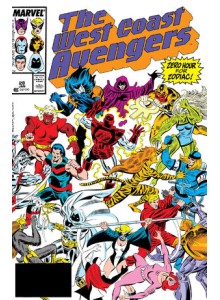 Комикс 1988-01 Avengers West Coast 28