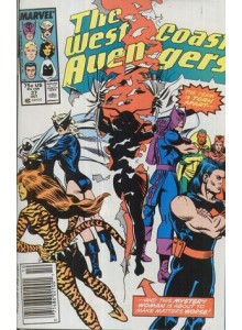 Комикс 1988-10 Avengers West Coast 37