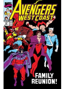 Комикс 1990-04 Avengers West Coast 57