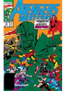 Комикс 1990-08 Avengers West Coast 61