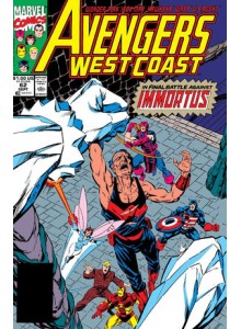 Комикс 1990-09 Avengers West Coast 62