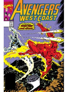 Комикс 1990-10 Avengers West Coast 63