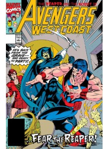 Комикс 1990-12 Avengers West Coast 65