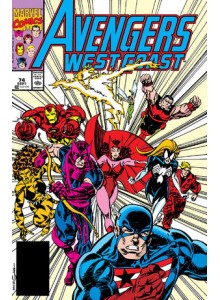 Комикс 1991-09 Avengers West Coast 74