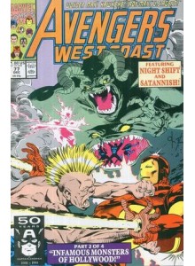 Комикс 1991-12 Avengers West Coast 77