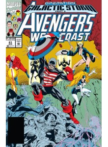 Комикс 1992-04 Avengers West Coast 81