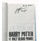 J K Rowling | Harry Potter and The Half-Blood Prince signed by Josh Herdman 2