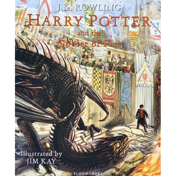 Дж K. Роулинг | Илюстрирано издание на "Хари Потър и Огненият бокал " 1