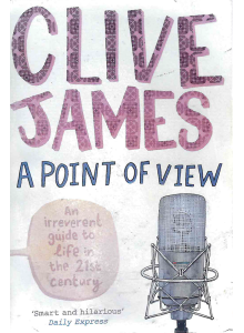 Clive James | A Point of View 