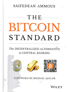 Saifedean Ammous | The Bitcoin Standard 