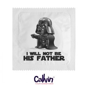 1058 Condom - I Will Not be His Father Darth Vader