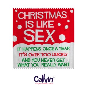 2698 Condom - Christmas is Like Sex