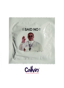 Презерватив "Папата каза НЕ!"
