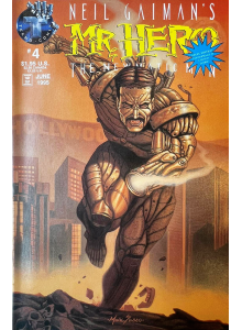  Neil Gaiman's Mr. Hero: The Newmatic Man 1995-06 #4