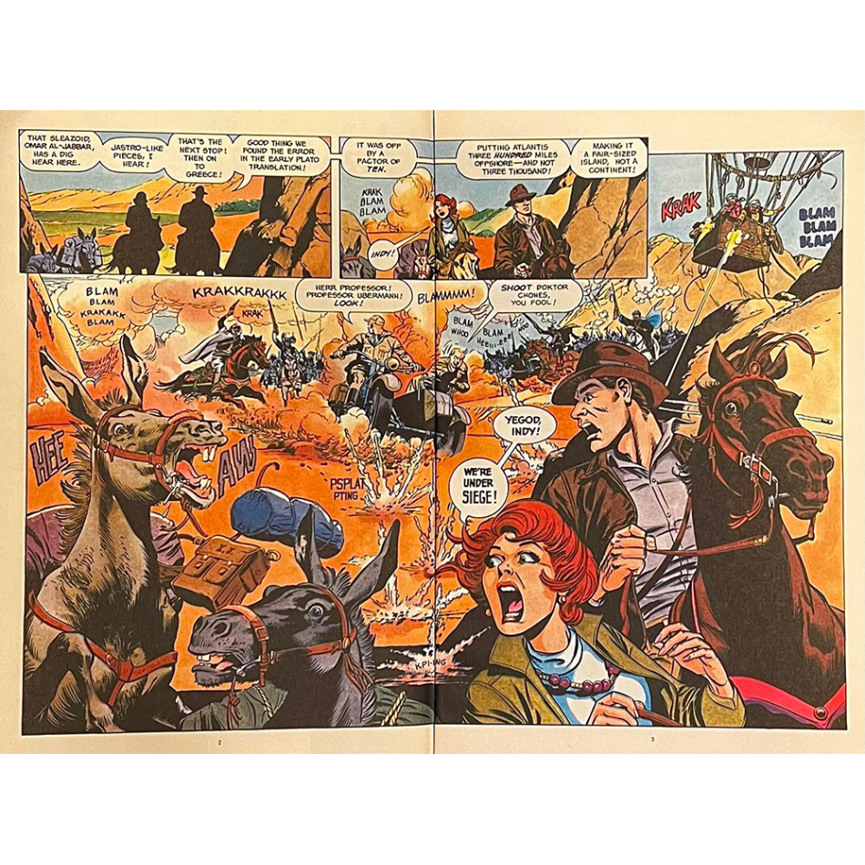 Indiana Jones And The Fate Of Atlantis Comic