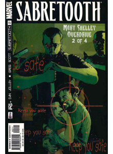 2002-09 Sabretooth: Mary Shelly Overdrive #2 (out of 4)