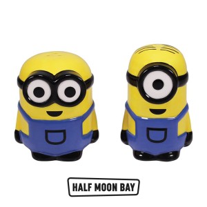 SALTMI01 Salt and Pepper Shakers Ceramic - Universal Minions Minions