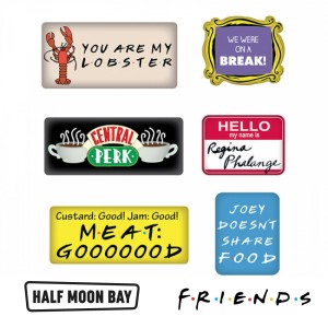 MAGEFDS01 Epoxy Magnet Set Friends Quotes 
