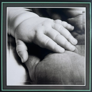 Greeting card "The Touch of a Baby" 