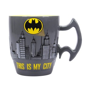 Embossed Mug Batman This is My City - Welcome to Gotham City MUGBBM39