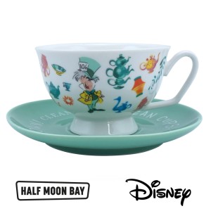 Чаша и чинийка "Алиса в Страната на чудесата"