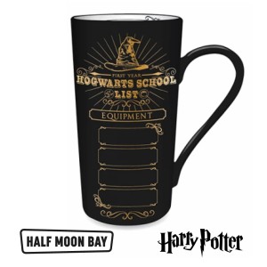 Latte Mug - Harry Potter Hogwarts - School List