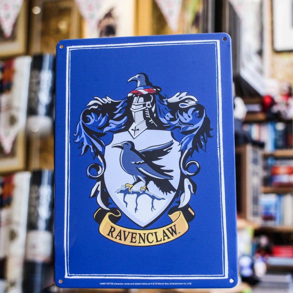 Harry Potter Ravenclaw A5 Metal Sign NEW! 