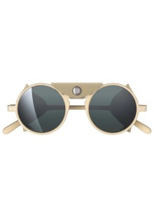 IZIPIZI Glacier G - Sand - Grey Lenses and wind protection - Silver Miror