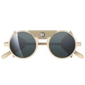 IZIPIZI Glacier G - Sand - Grey Lenses and wind protection - Silver Miror