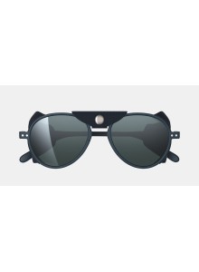 IZIPIZI Glacier I - Night Blue - Grey Lenses with wind protection - Silver Miror