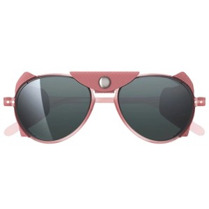 IZIPIZI Glacier I - Pale Pink - Grey Lenses with wind protection - Silver Miror