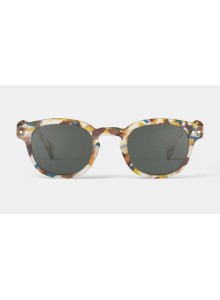 Слънчеви очила IZIPIZI SUN C - Синя костенурка, сиви лещи