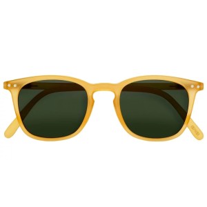IZIPIZI SUN E - Yellow Honey - Green Lenses