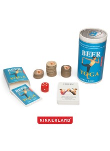 Карти за игра с бира и йога