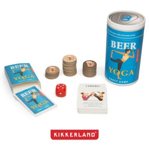Карти за игра с бира и йога