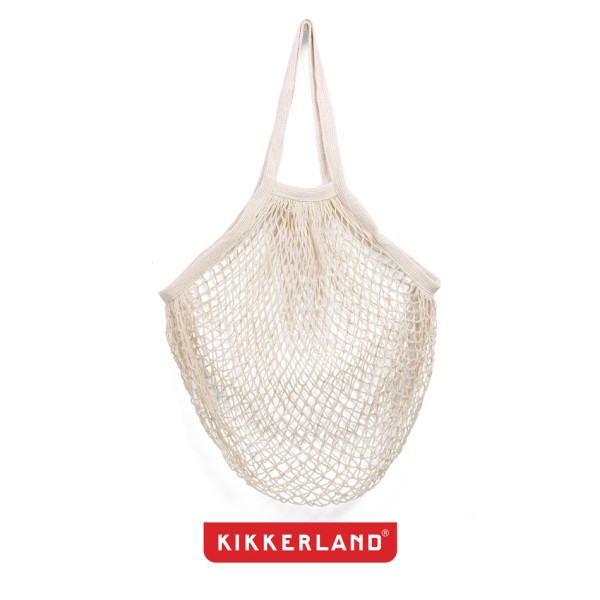 Kikkerland - Плетена пазарска торба - натурална 1