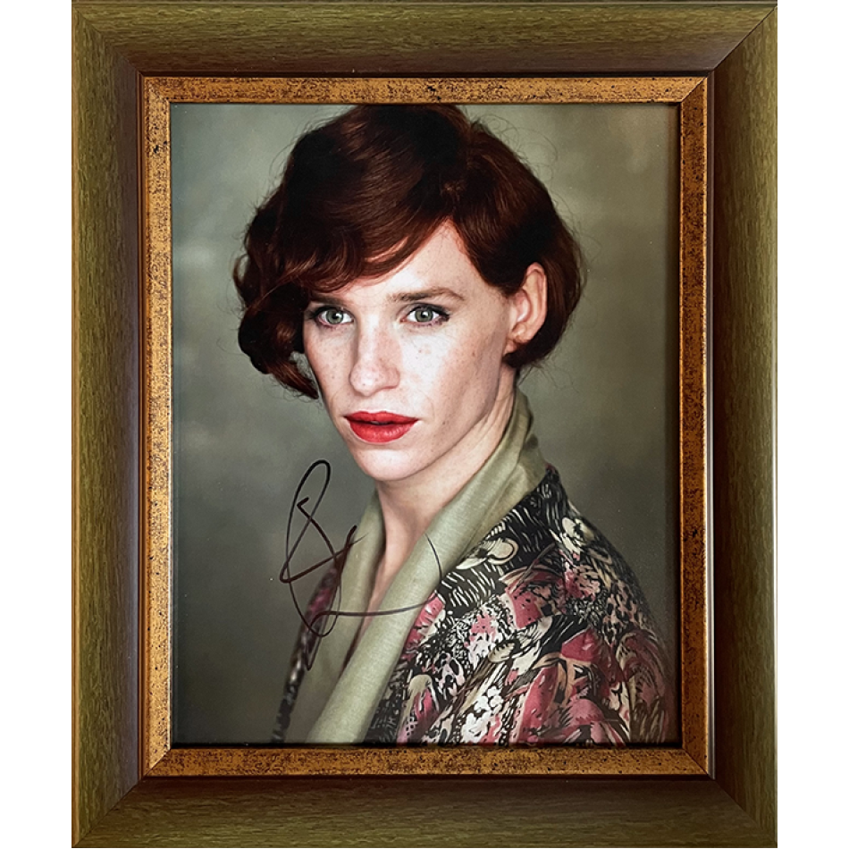 Photograph with Signature by Eddie Redmayne | The Danish Girl | Elephant  Bookstore