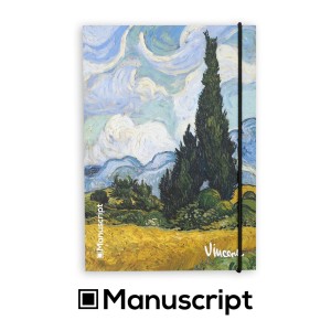 Sketchbook Manuscript A5 160 blank pages - Van Gogh 1889 Plus