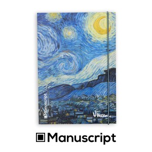 Sketchbook Manuscript A5 160 blank pages - Van Gogh 1889 Plus S