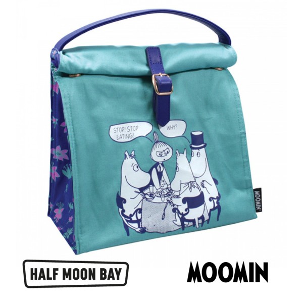 MOOMIN - LBAGMO01 Textile Lunch Bag Moomin Stop Eating 1