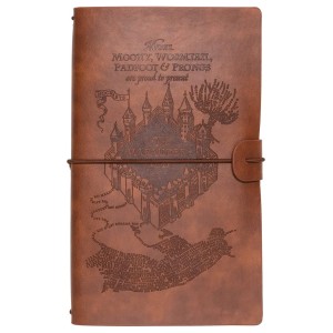 Harry Potter Travel Journal Marauders Map