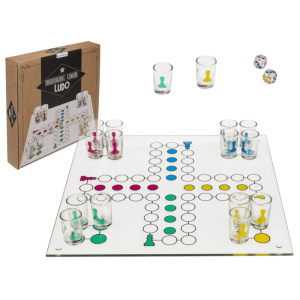 Glass Drinking Game - Ludo