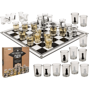 Glass Drinking Game - Chess