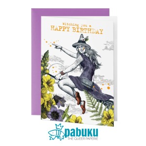 Greeting card | Witching You a Happy Birthday 