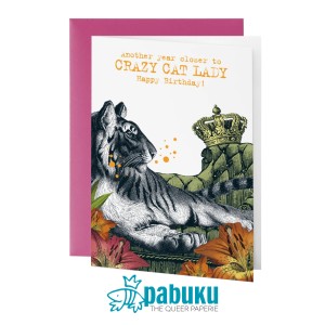 Greeting card | Another Year Closer to Crazy Cat Lady