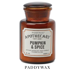 Аптекарска стъкленица - соева свещ Падивакс с аромат на тиквени подправки