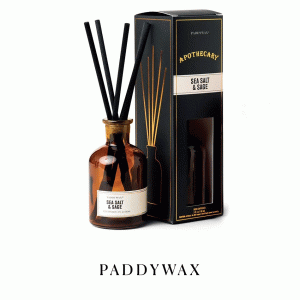 APFD0306EU Apothecary 88ml Amber Glass Diffuser - Tabacco and Patchouli