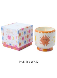 Соева свещ Падивакс А допо - керамичка форма с аромат на портокалови цветове